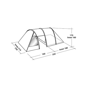 Easy Camp šator Galaxy 300 120288